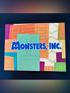 Monsters, Inc. Colorful Doors 4 Lithographs